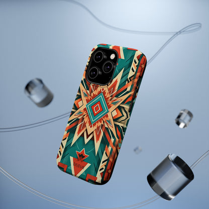 Aztec Design - iPhone MagSafe Tough Case