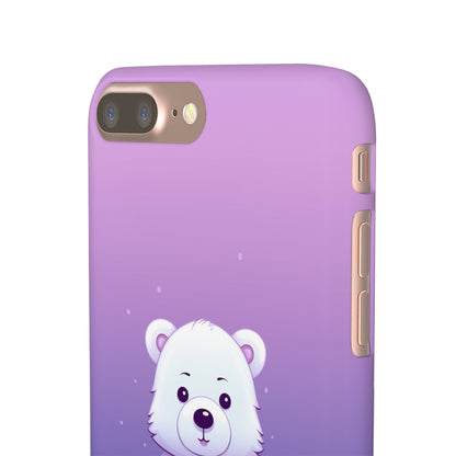 Violet Bear - iPhone Snap Case