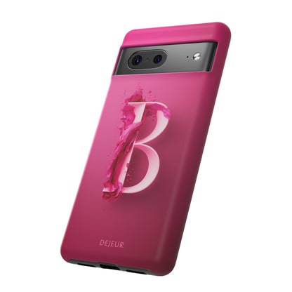 B Hot Pink Splash - Google Pixel Tough Case