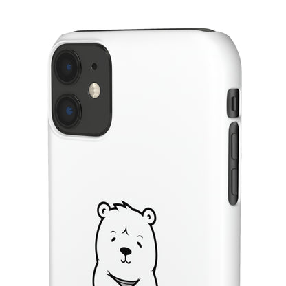 Friendly bear - iPhone Snap Case