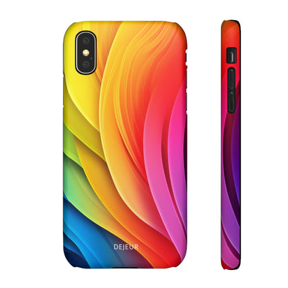 Rainbow Layers - iPhone Snap Case