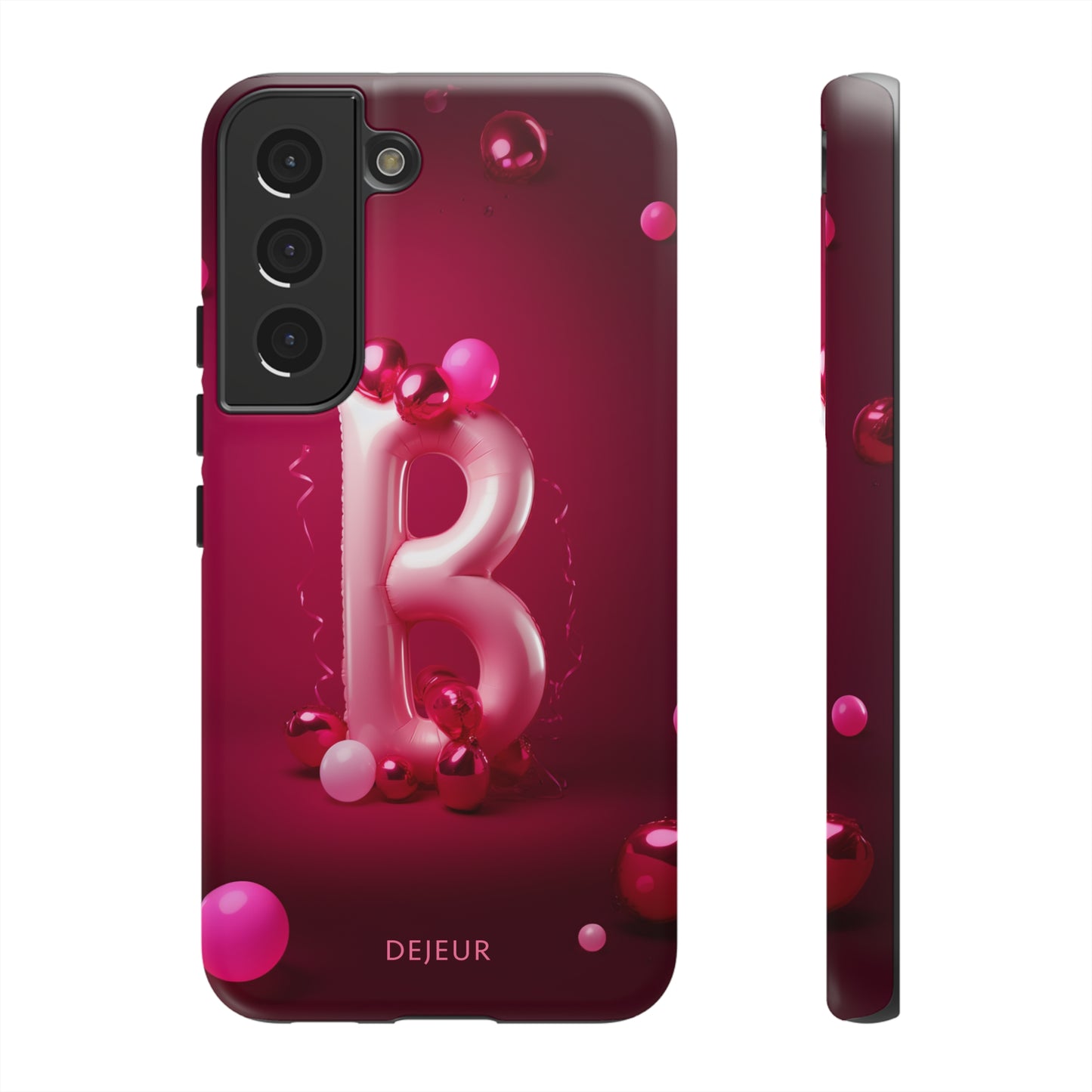 B Pink Party Balloons - Samsung Galaxy Tough Case