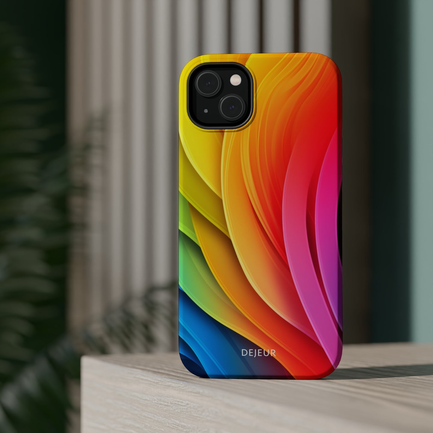 Rainbow Layers - iPhone MagSafe Tough Case