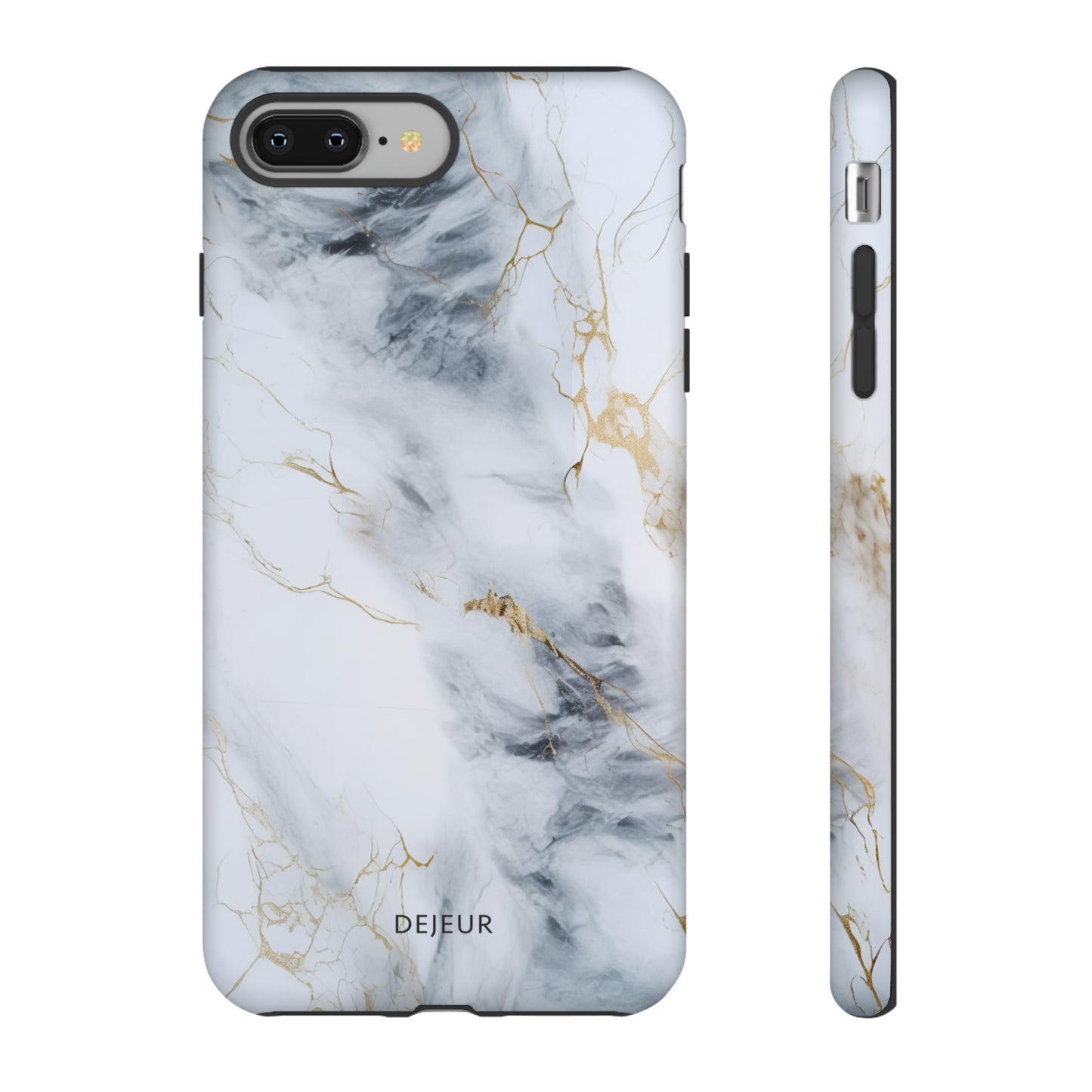 White Gold Marble - iPhone Tough Case