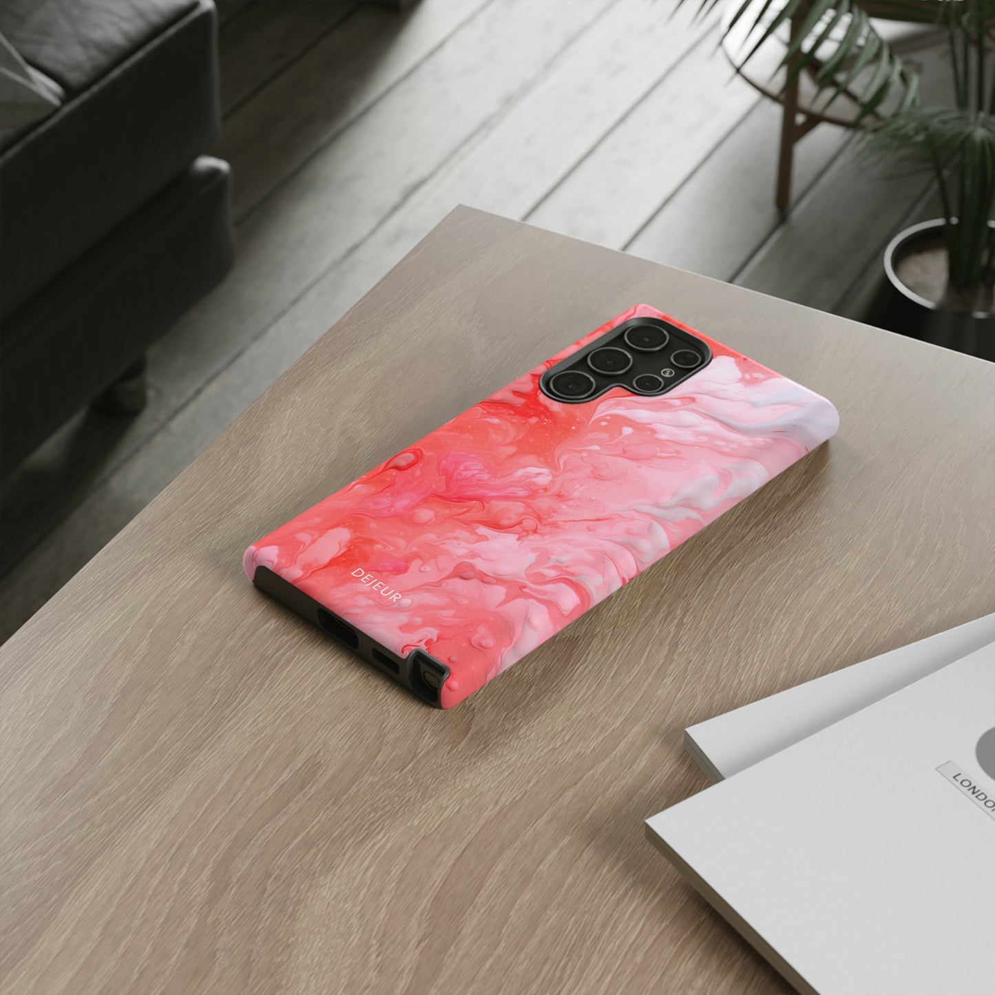 Rose Pink Marble - Samsung Galaxy Tough Case