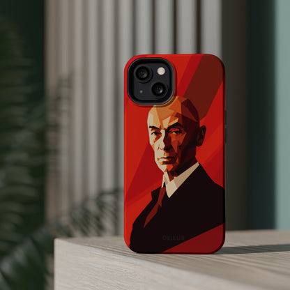 Oppenheimer Minimalist Portrait - iPhone MagSafe Tough Case