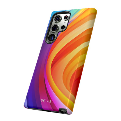 Rainbow Waves - Samsung Galaxy Tough Case