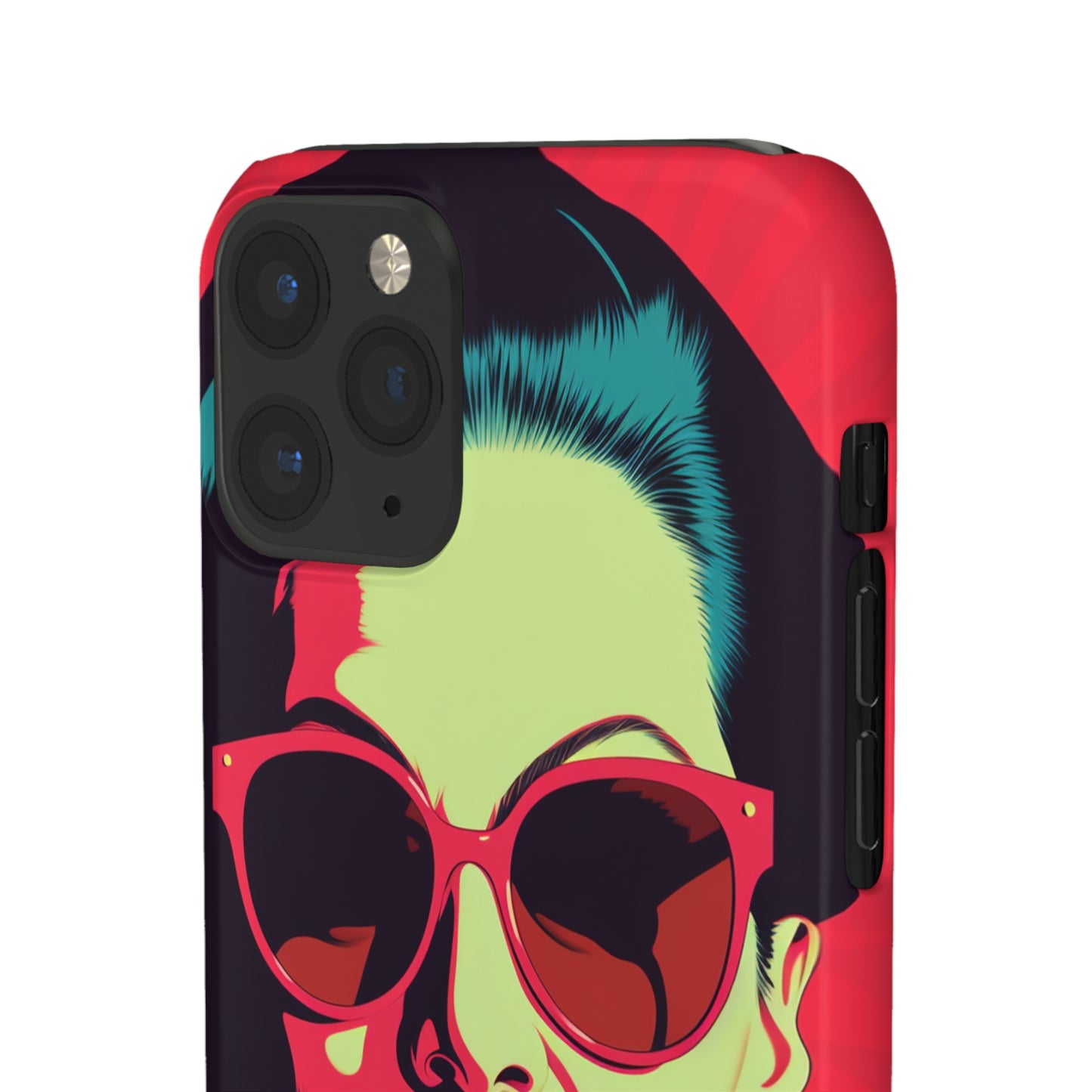 Umm Kulthum Red - iPhone Snap Case