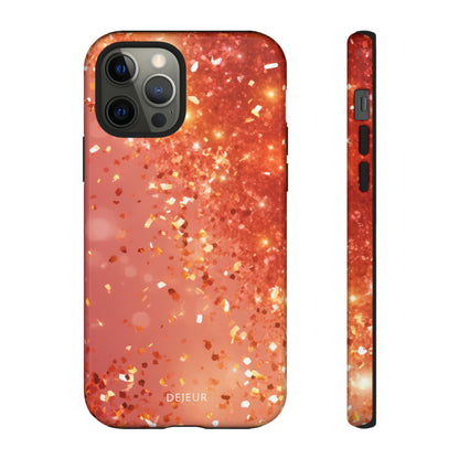 Rose Confetti Glitter - iPhone Tough Case