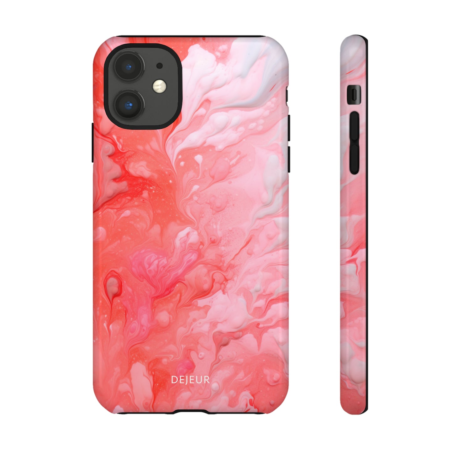 Rose Pink Marble - iPhone Tough Case