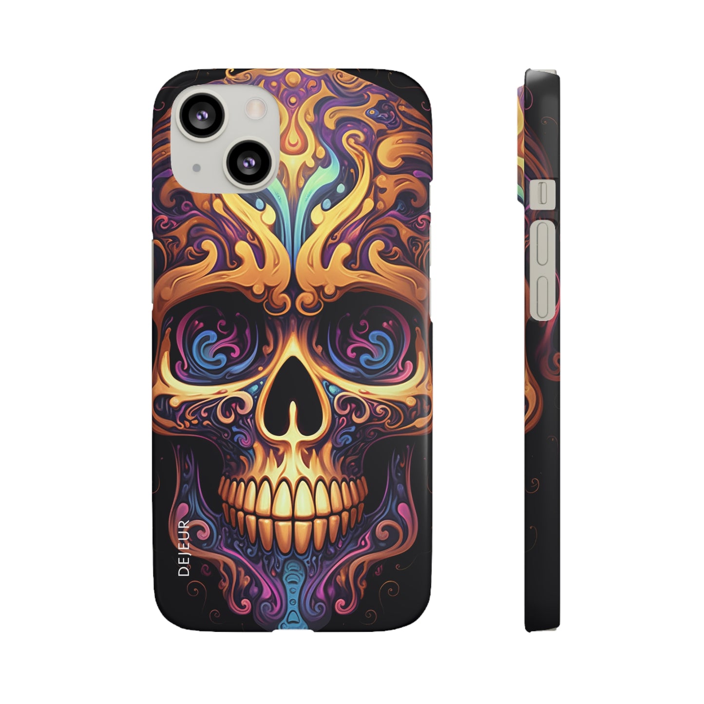 Paisley Skull - iPhone Snap Case