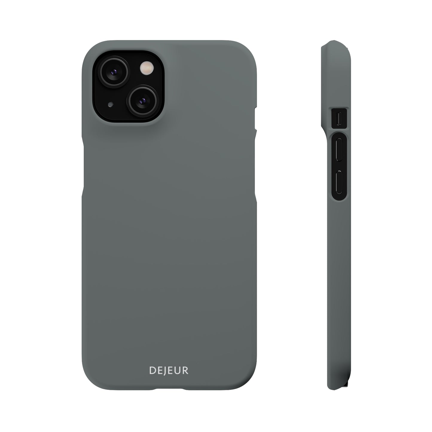 Graphite Grey - iPhone Snap Case