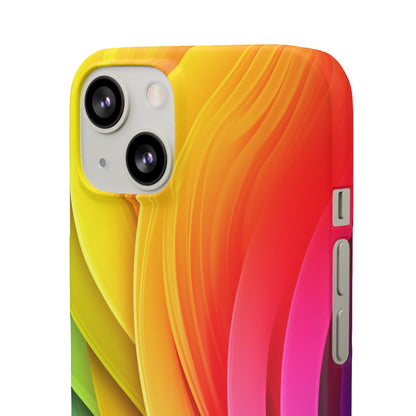 Rainbow Layers - iPhone Snap Case