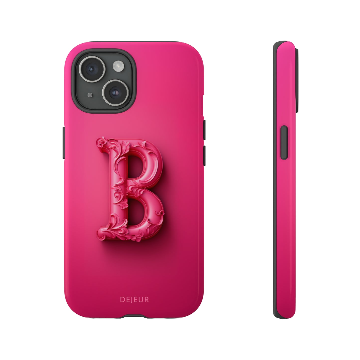 B Hot Pink - iPhone Tough Case