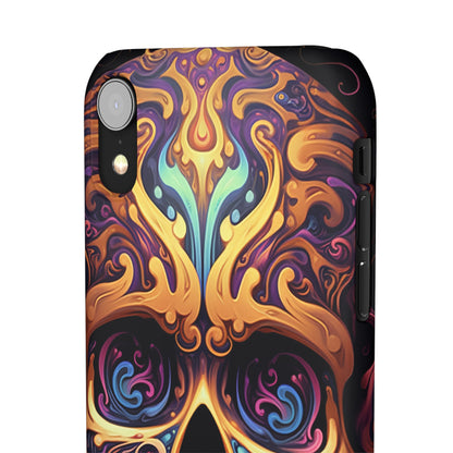 Paisley Skull - iPhone Snap Case