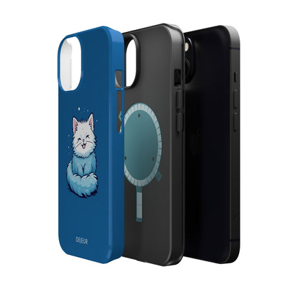 Sky Happy Cat - iPhone MagSafe Tough Case