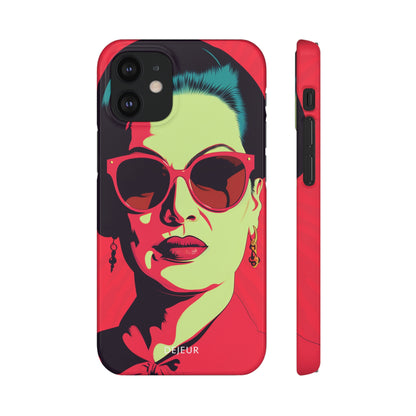 Umm Kulthum Red - iPhone Snap Case