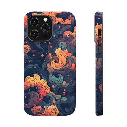 Fox Tail Swirls - iPhone MagSafe Tough Case