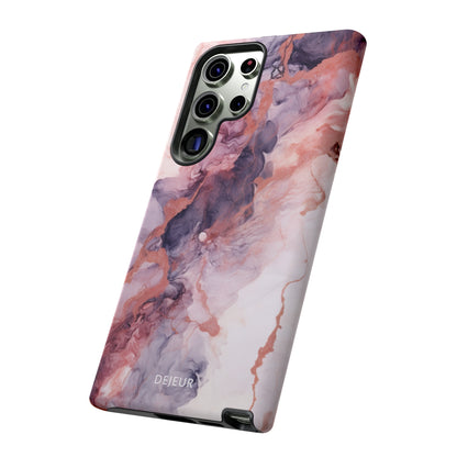 Royal Purple Marble - Samsung Galaxy Tough Case