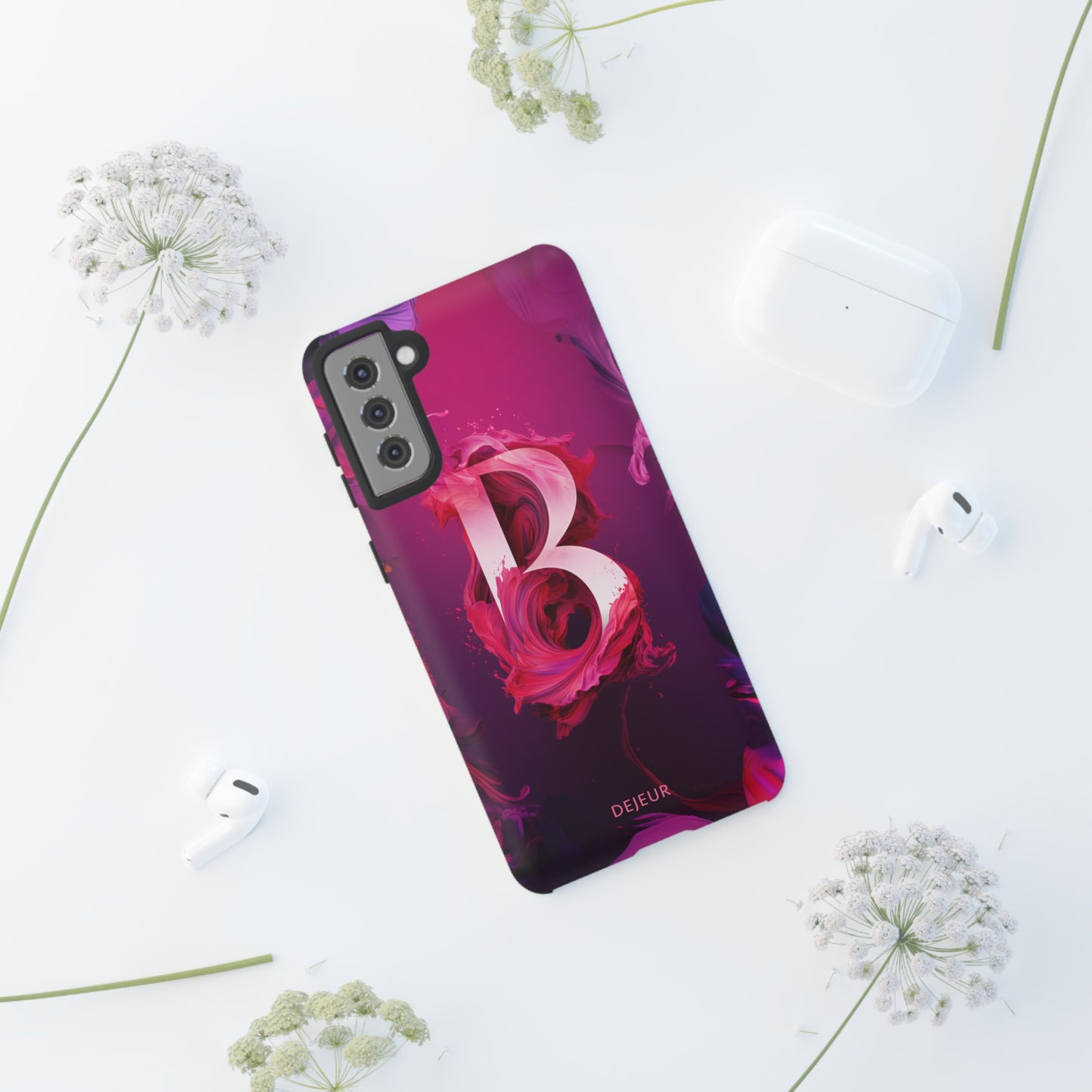 B Pink Splash - Samsung Galaxy Tough Case