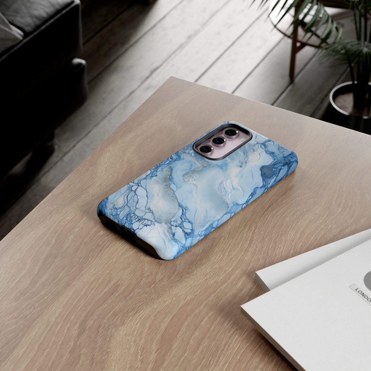 Sky Blue Marble - Samsung Galaxy Tough Case