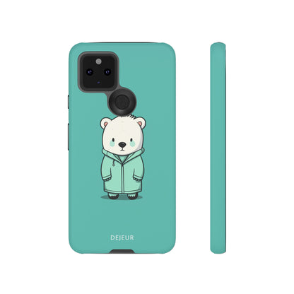 Aqua Coat Bear - Google Pixel Tough Case