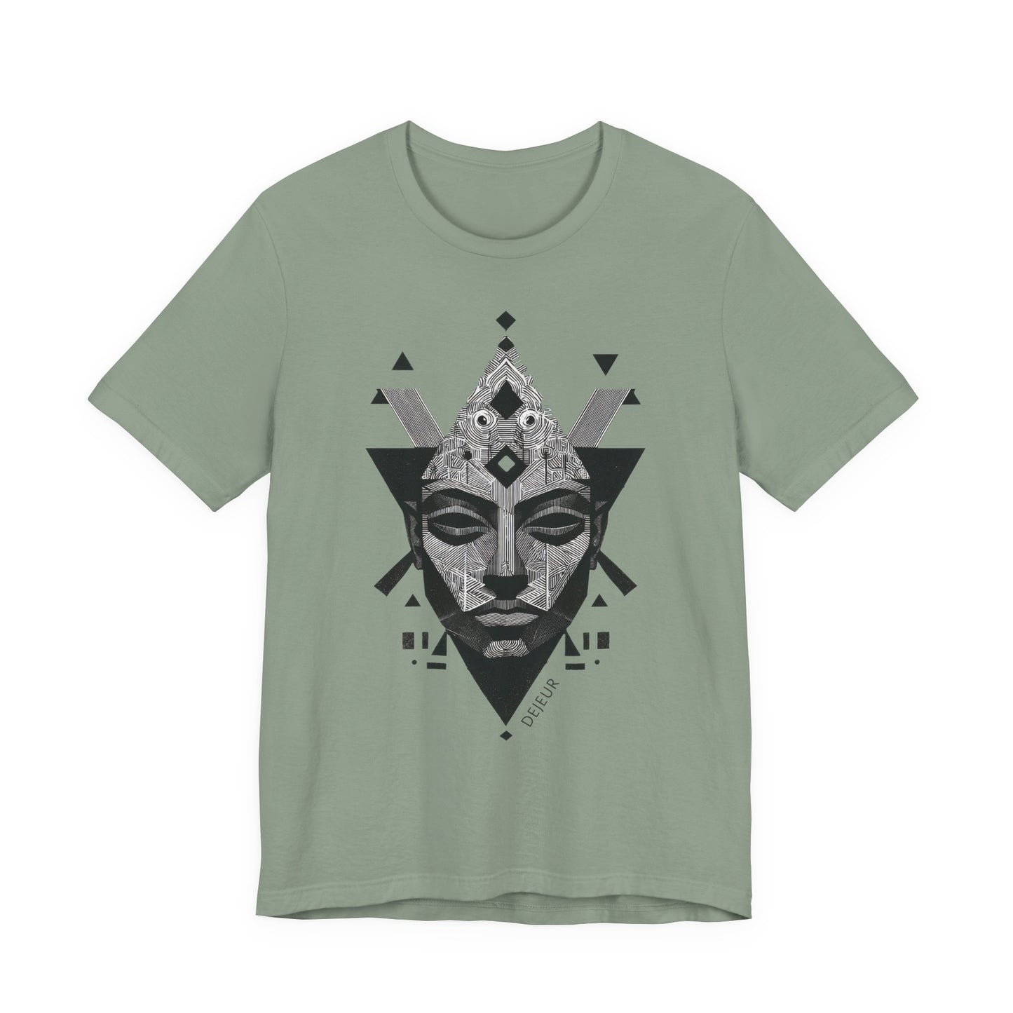 Monochrome Geometric Pharaoh - T-Shirt