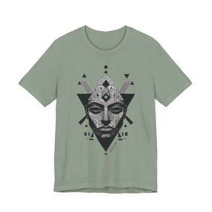 Monochrome Geometric Pharaoh - T-Shirt