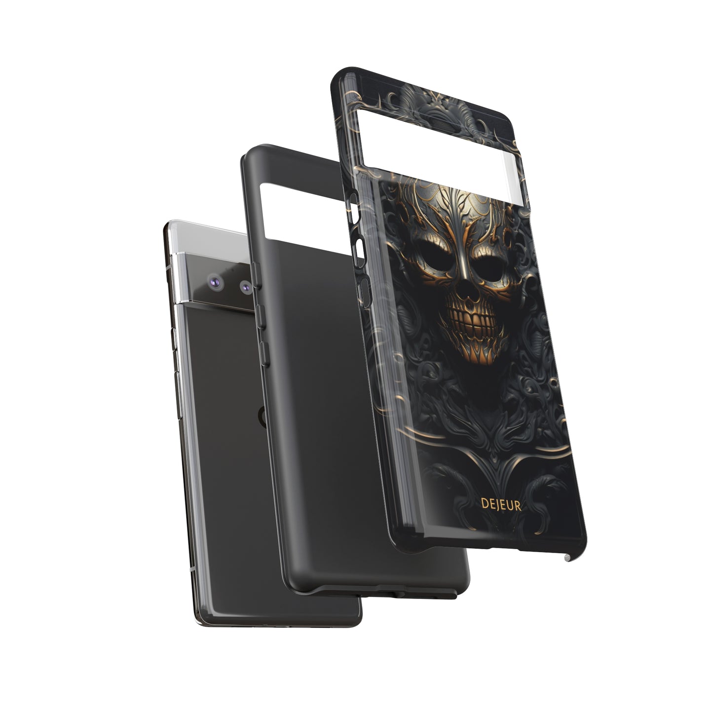 Dark Bronze Skull - Google Pixel Tough Case