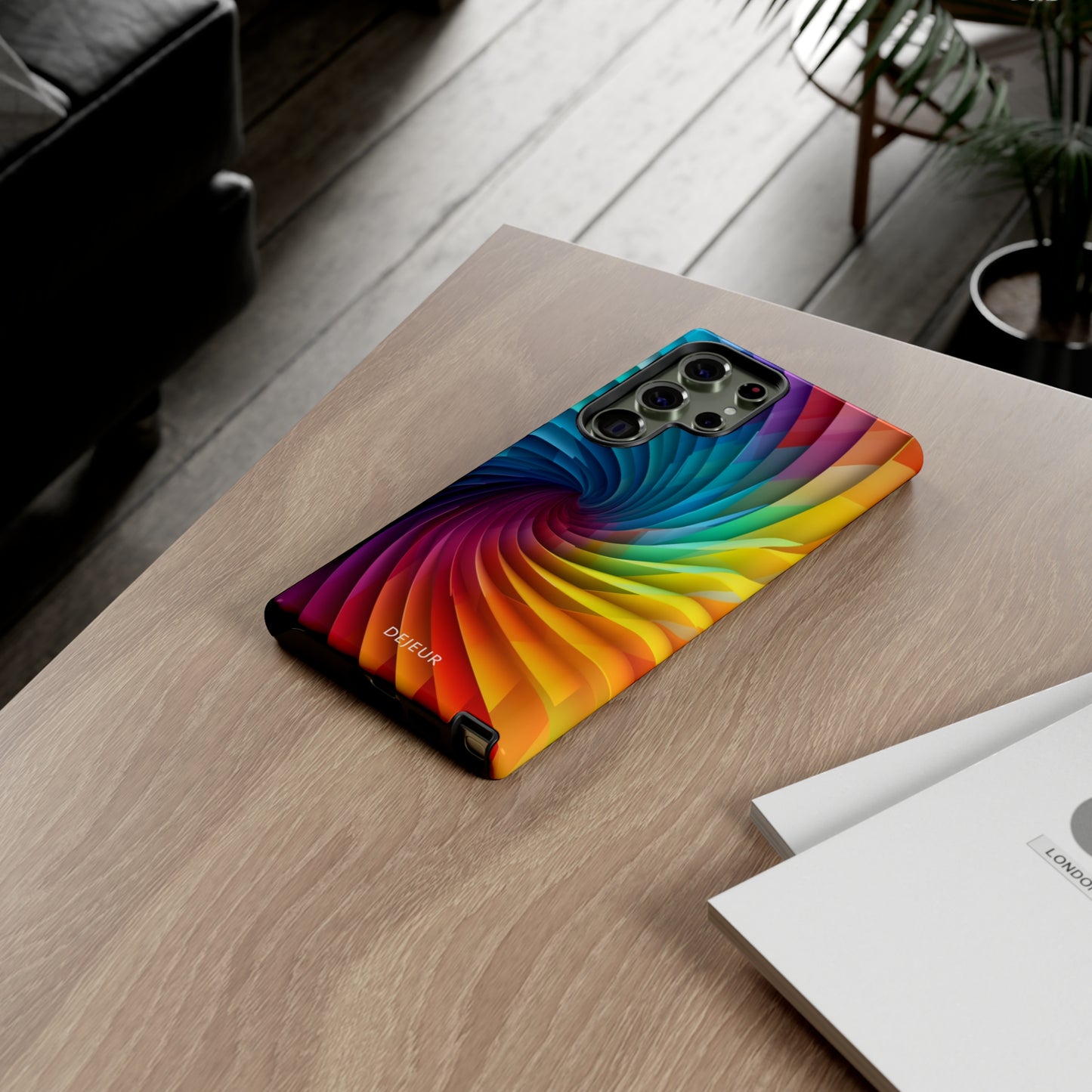 Rainbow Spiral - Samsung Galaxy Tough Case