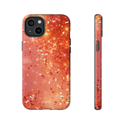 Rose Confetti Glitter - iPhone Tough Case