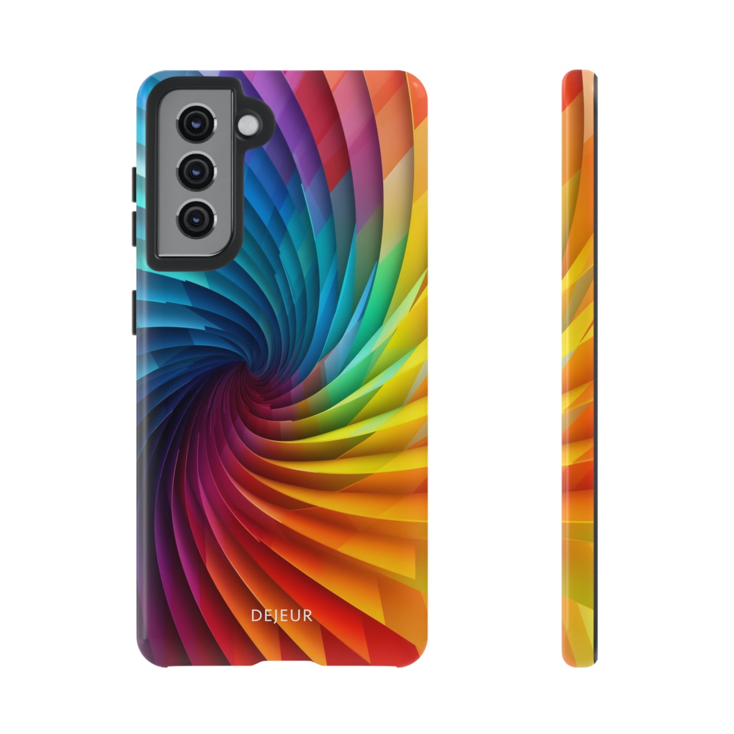 Rainbow Spiral - Samsung Galaxy Tough Case