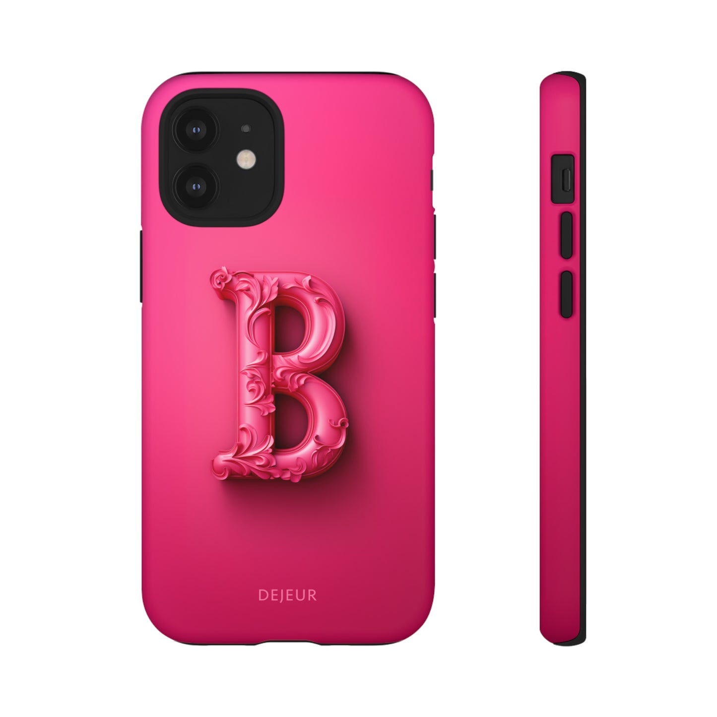 B Hot Pink - iPhone Tough Case