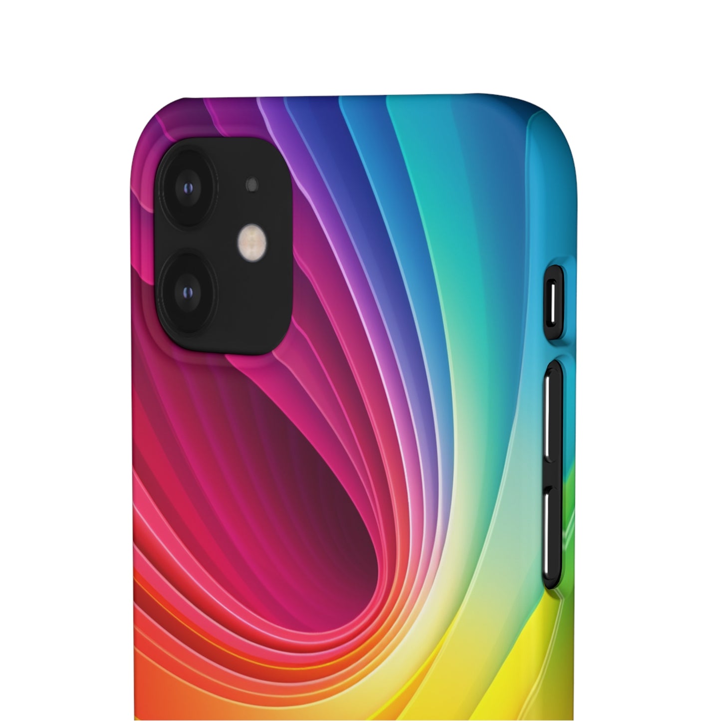 Rainbow Swirl - iPhone Snap Case