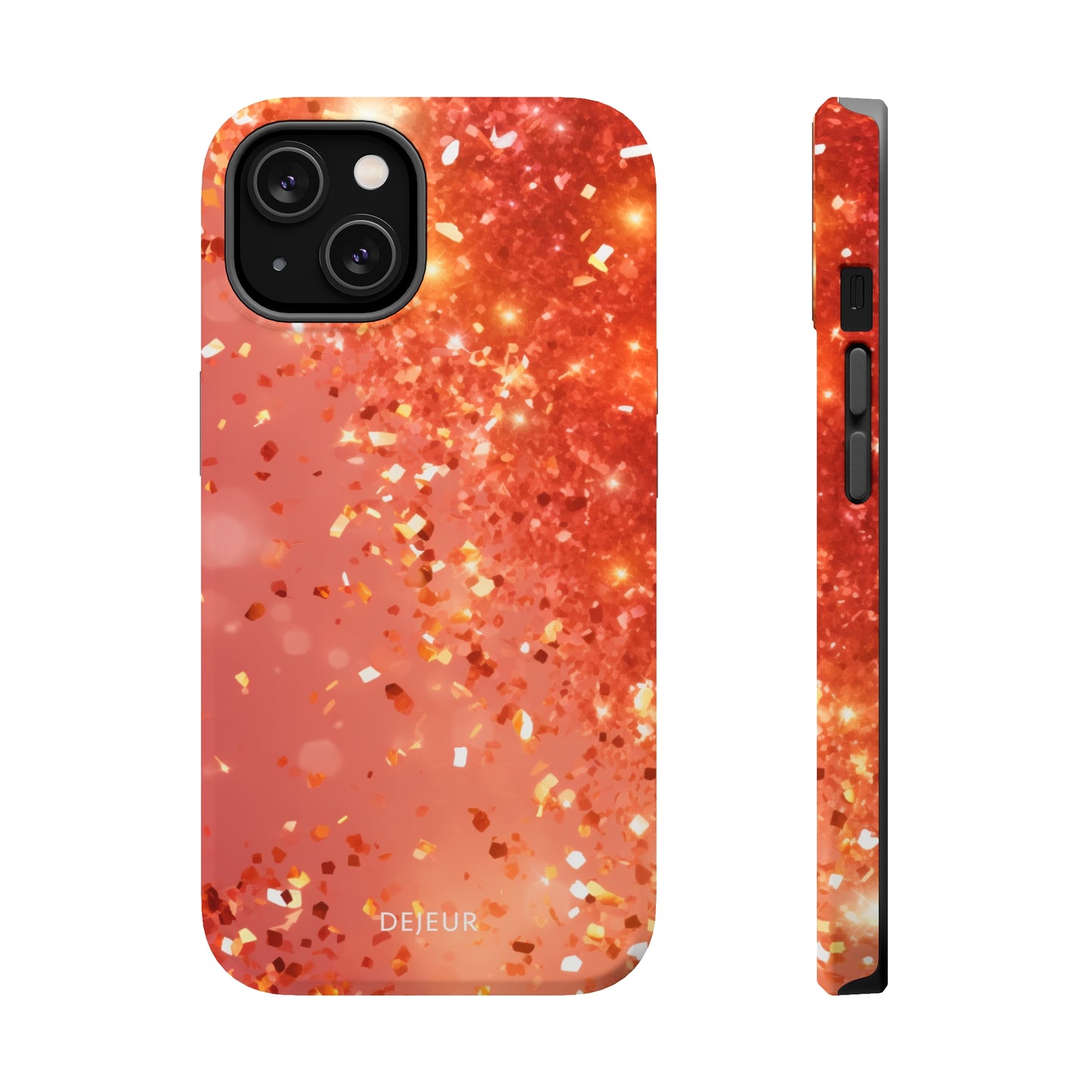 Rose Confetti Glitter - iPhone MagSafe Tough Case