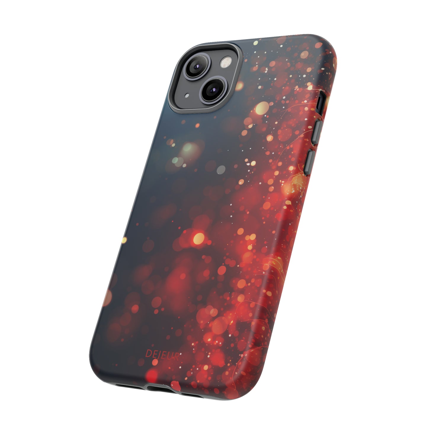 Midnight Red Shimmer - iPhone Tough Case