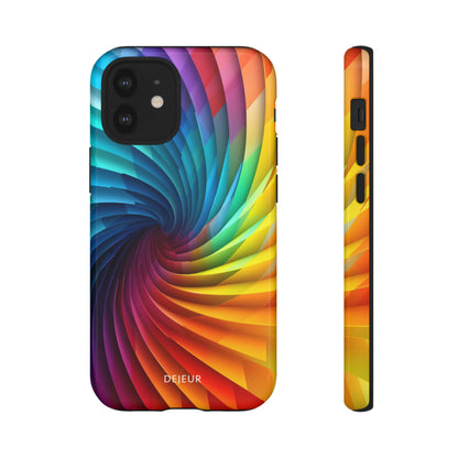 Rainbow Spiral - iPhone Tough Case