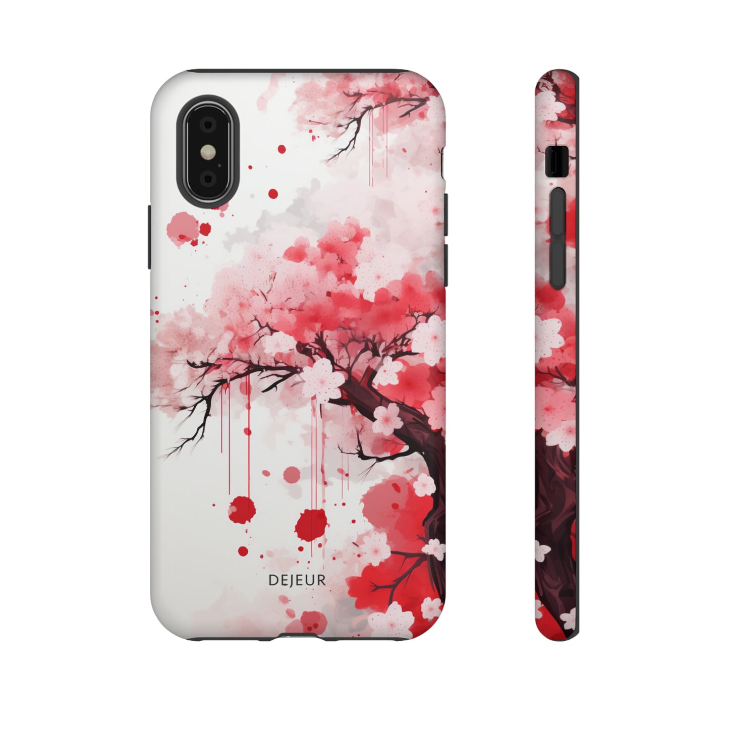 Cherry Blossom Painting - iPhone Tough Case