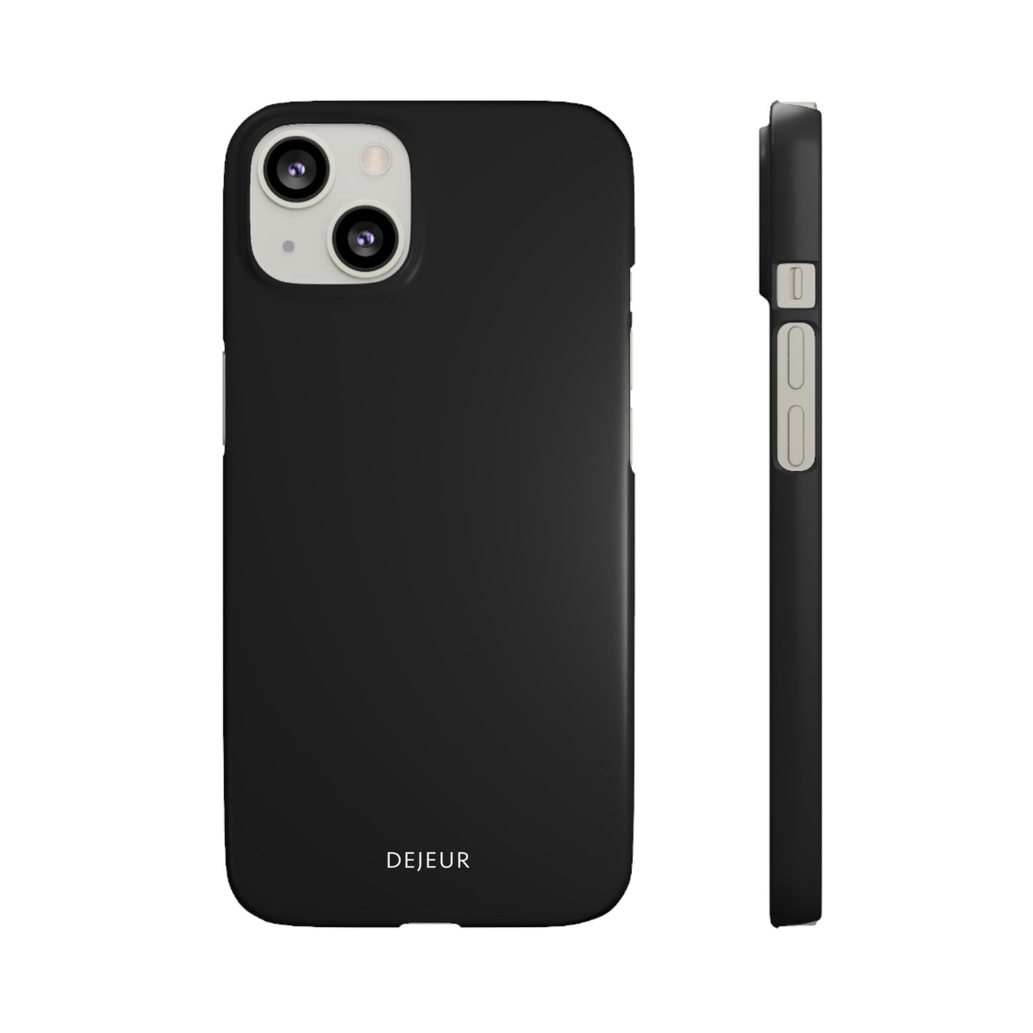 Carbon Black - iPhone Snap Case