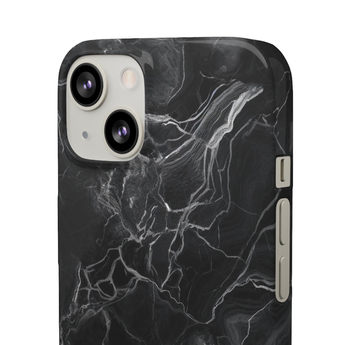 Dark Marble - iPhone Snap Case