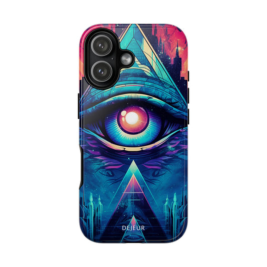 Cyberpunk 3rd Eye - iPhone Tough Case