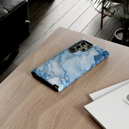 Sky Blue Marble - Samsung Galaxy Tough Case