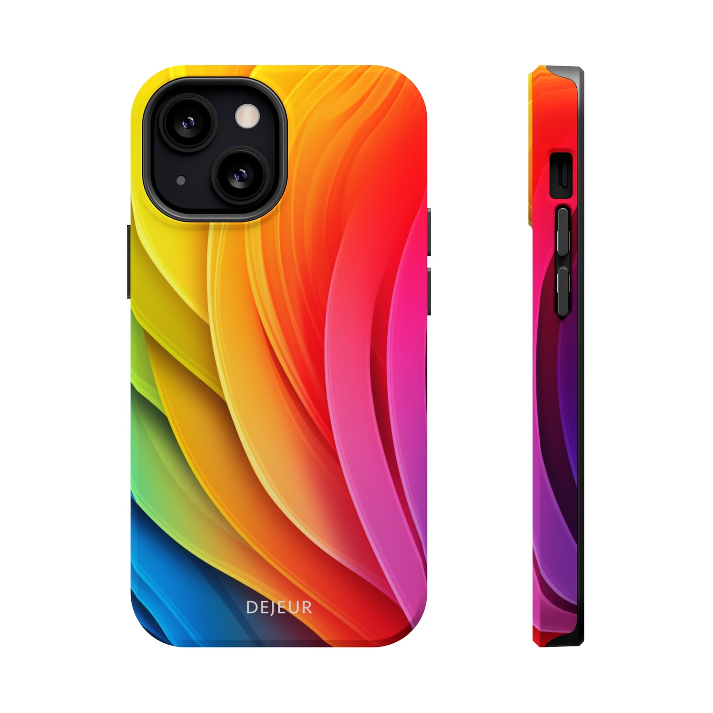 Rainbow Layers - iPhone MagSafe Tough Case