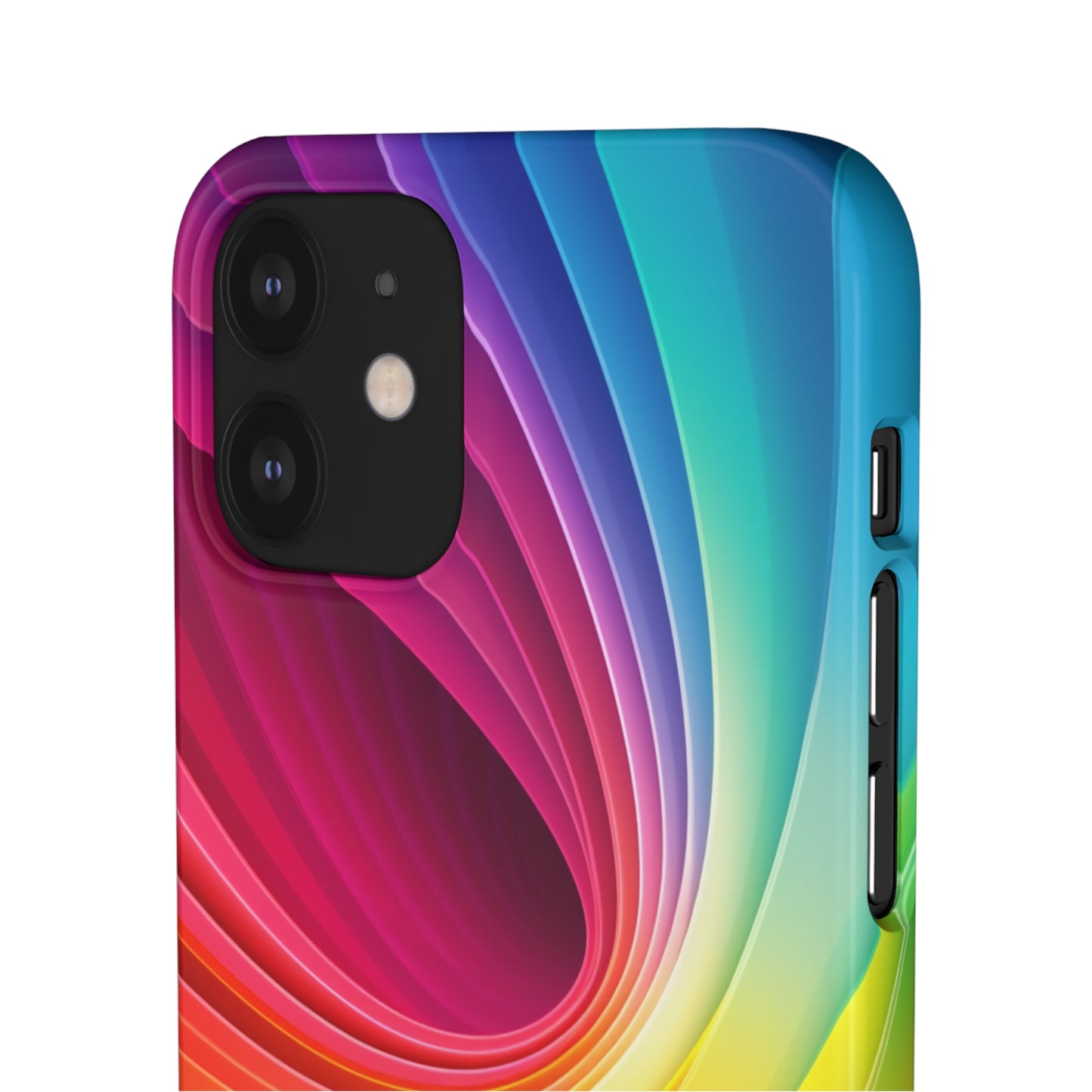 Rainbow Swirl - iPhone Snap Case