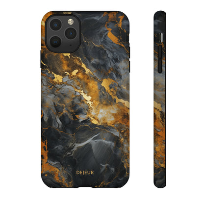 Platinum Gold Marble - iPhone Tough Case