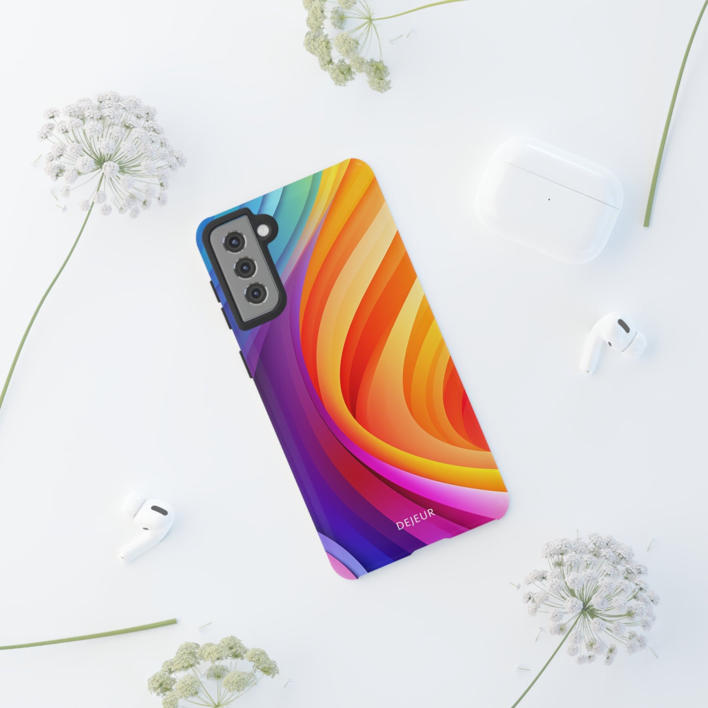 Rainbow Waves - Samsung Galaxy Tough Case