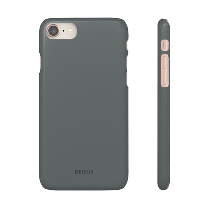 Graphite Grey B - iPhone Snap Case