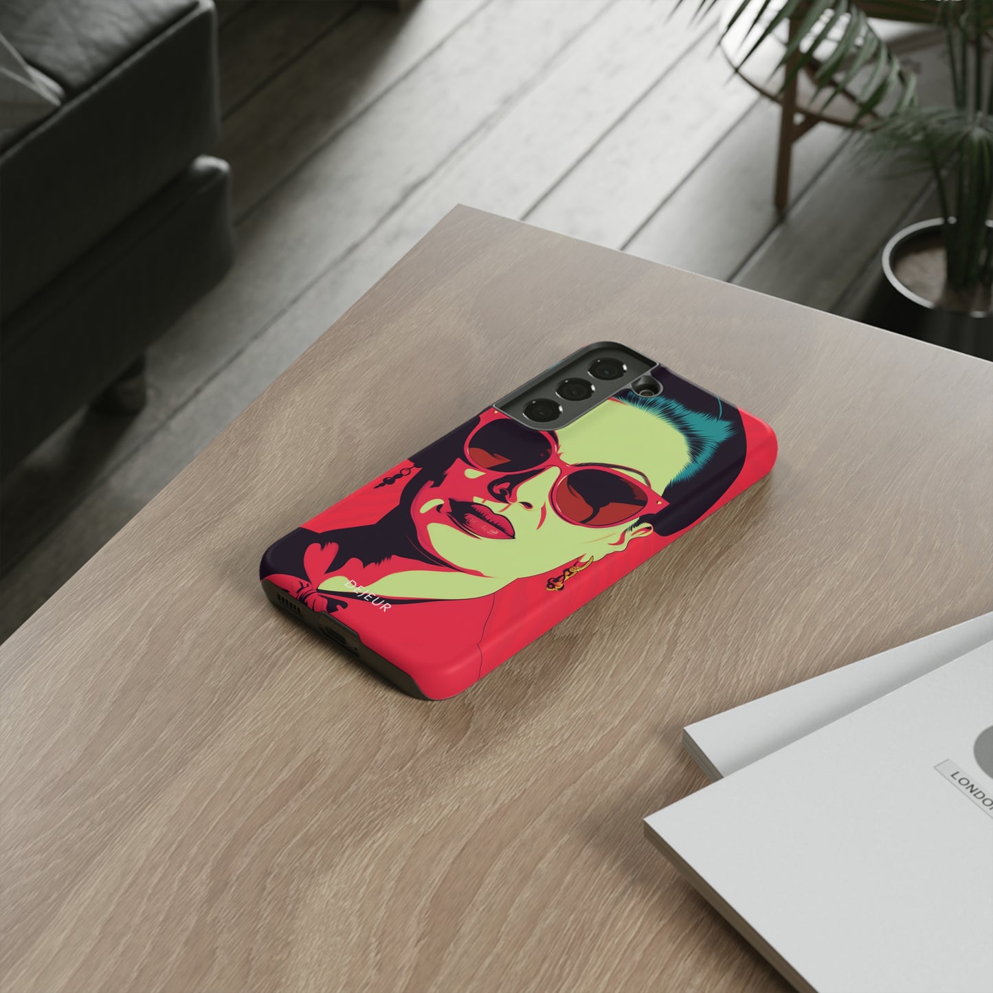 Umm Kulthum Red - Samsung Galaxy Tough Case