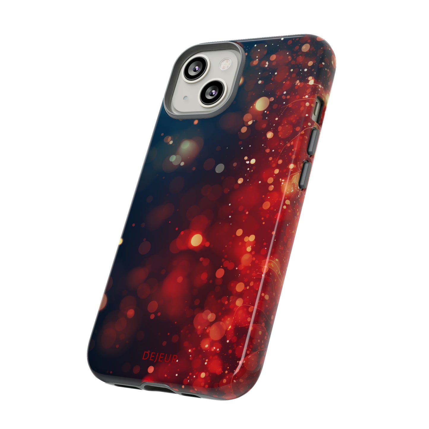 Midnight Red Shimmer - iPhone Tough Case