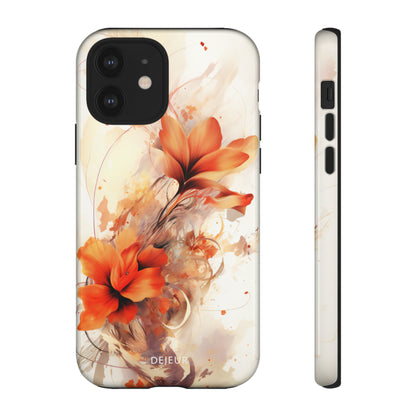 Classic Floral Beige - iPhone Tough Case